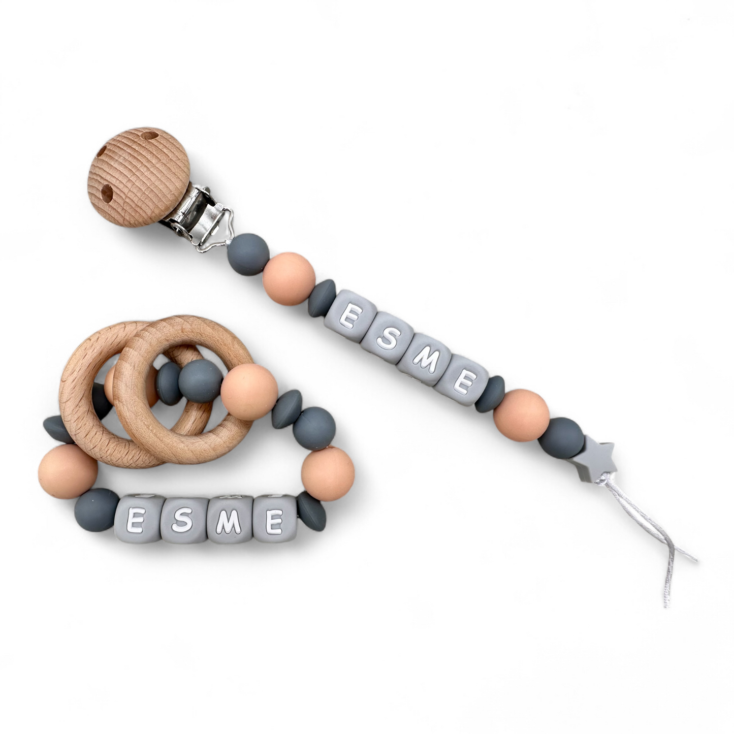 Personalized Pacifier Clips