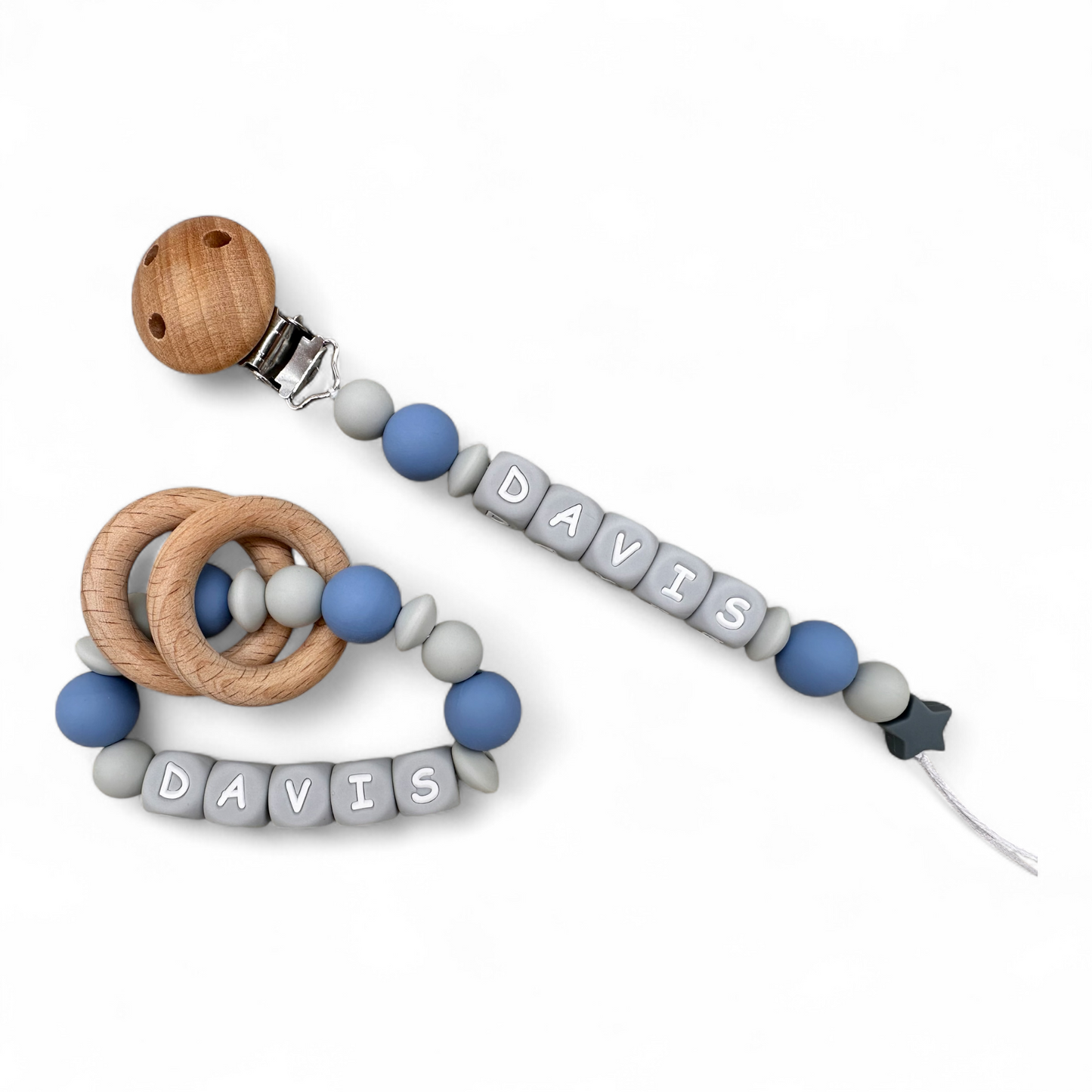 Personalized Pacifier Clips