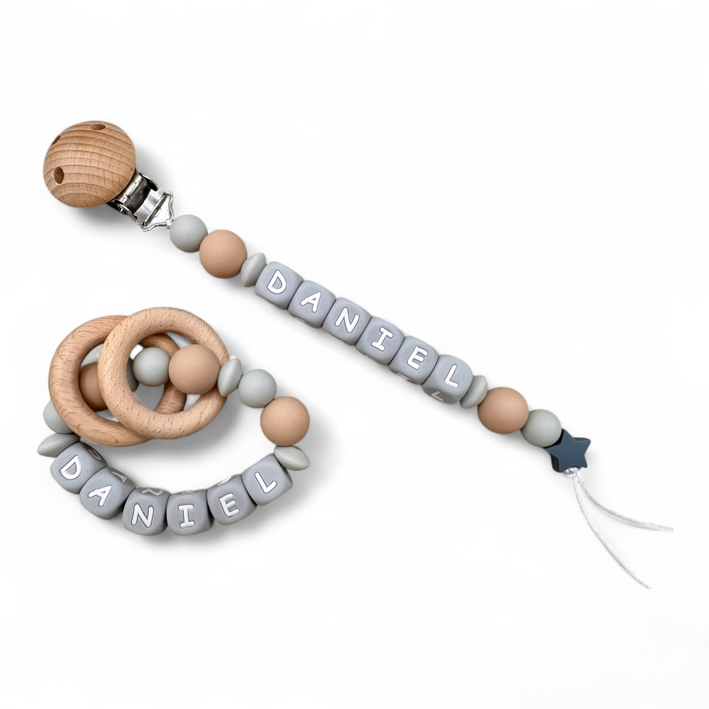 Personalized Pacifier Clips