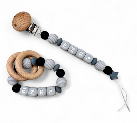 Personalized Pacifier Clips