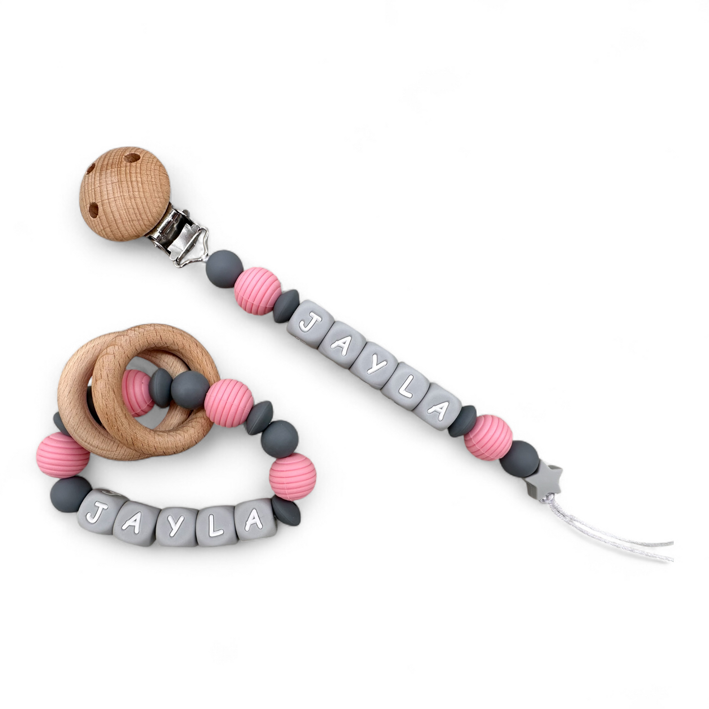 Personalized Pacifier Clips